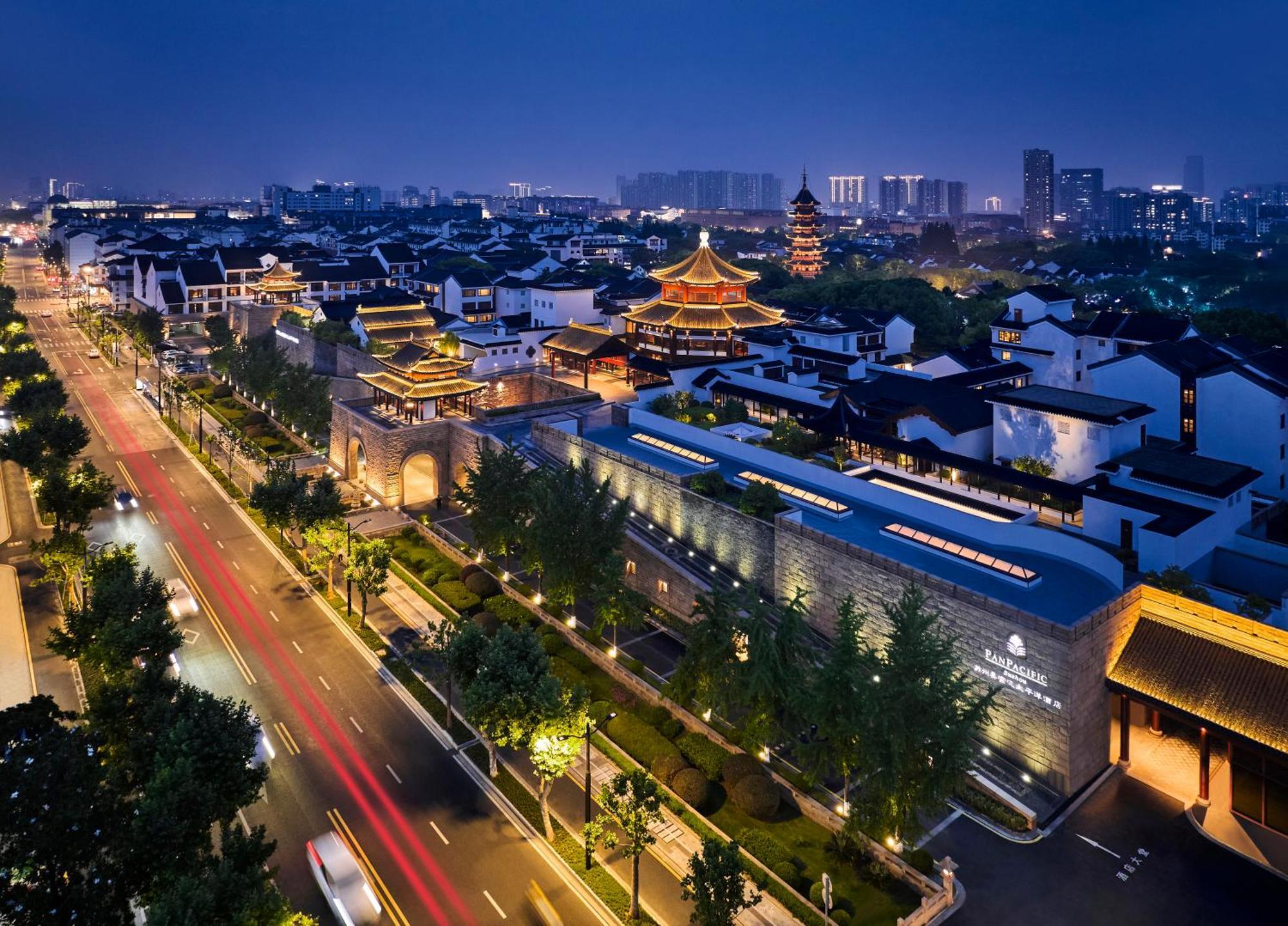 Pan Pacific Suzhou Hotell Suzhou  Exteriör bild