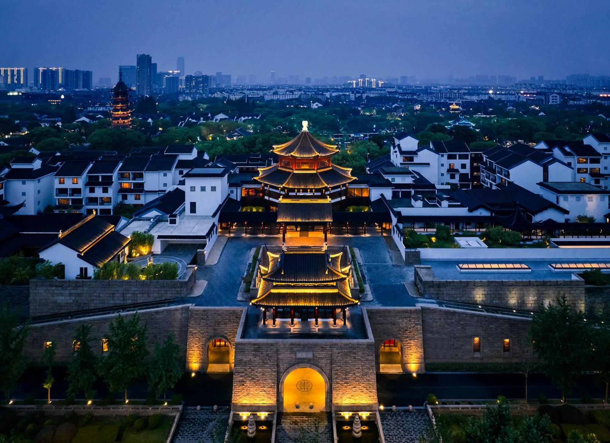 Pan Pacific Suzhou Hotell Suzhou  Exteriör bild